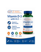 Vitamin D3 with Vitamin K-2 Daily - Chewable - 90 tablets
