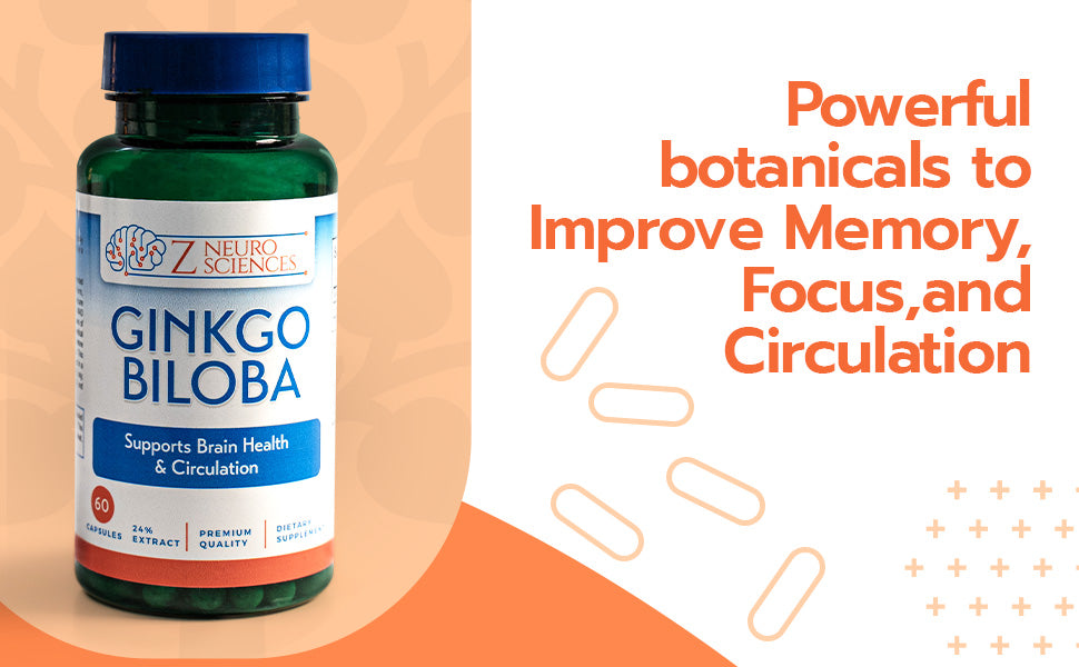 Ginkgo Biloba | Nootropic for Cognitive Functions Support