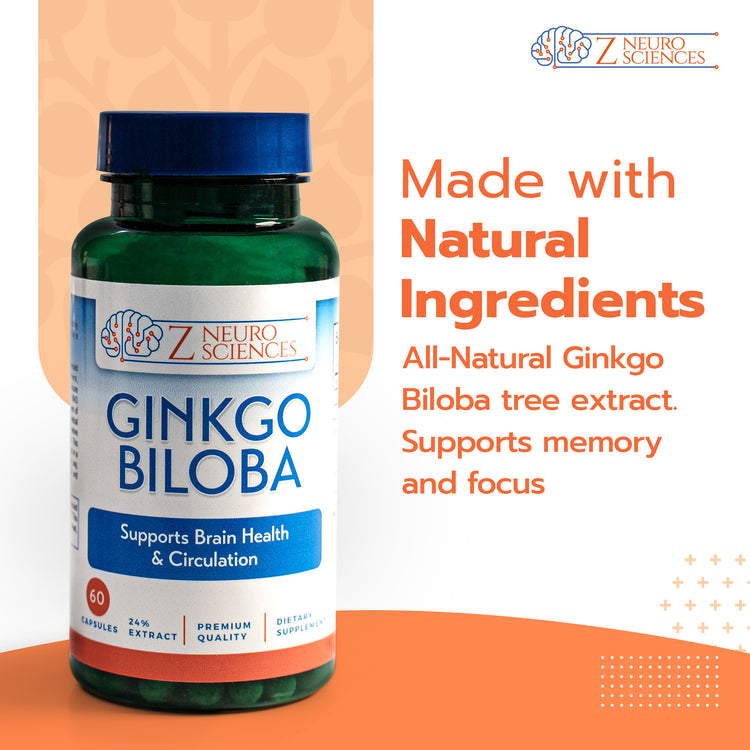 Ginkgo Biloba | Nootropic for Cognitive Functions Support