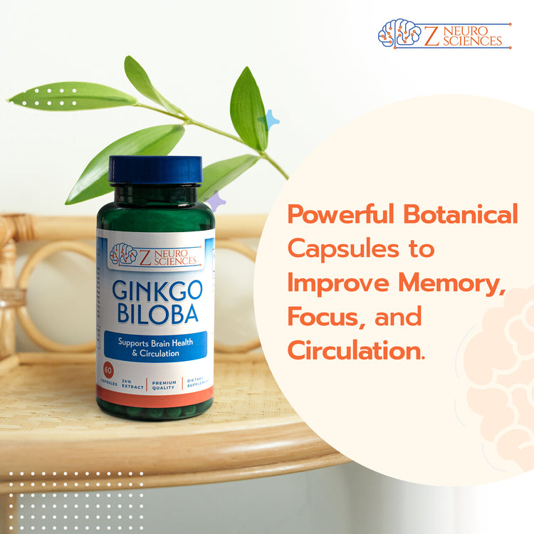 Ginkgo Biloba | Nootropic for Cognitive Functions Support