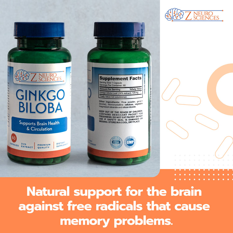 Ginkgo Biloba | Nootropic for Cognitive Functions Support